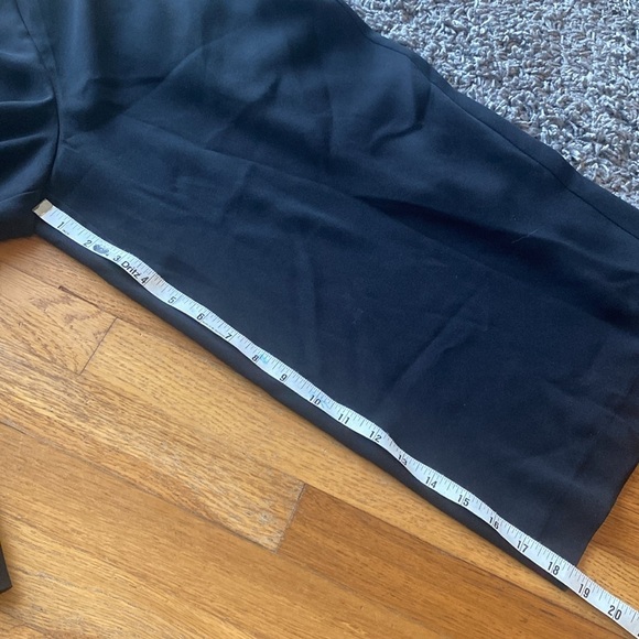 BABATON Black Wide Leg Cropped Pants Size 4 - Picture 10 of 10